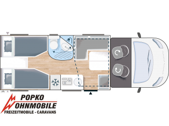 Chausson Teilintegrierte 627 Titanium Ultimate